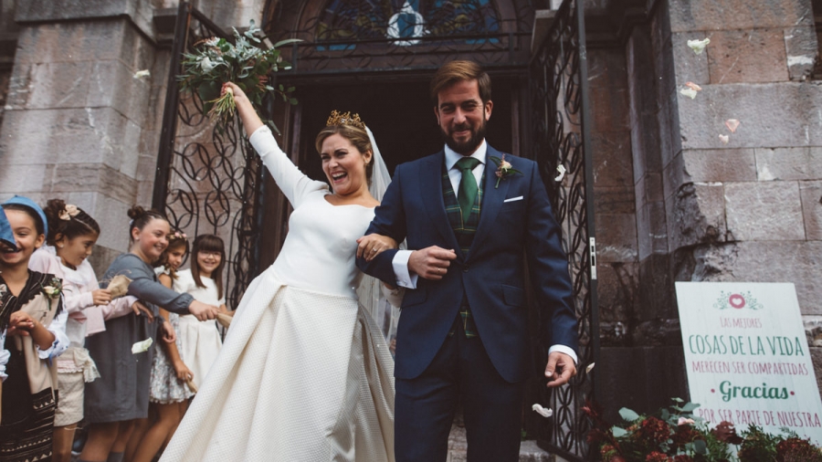 Boda barroca chic en el Palacio de Villabona de Asturias - Marta y Roberto 35