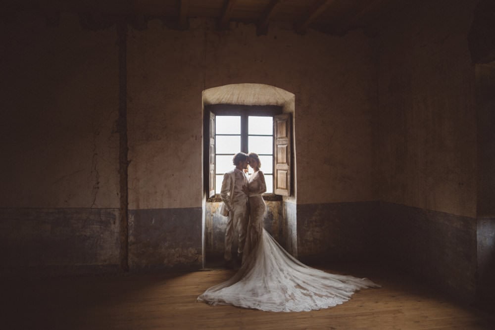 Fotografo de bodas - Detalle contraluz barooco