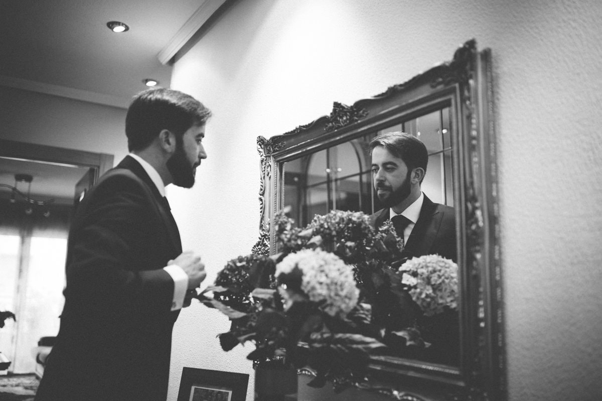 Boda Barroca chic - Detalle novio