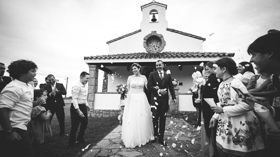 Boda en La Virgen de la Providencia y banquete en La Salgar de Gijón 63