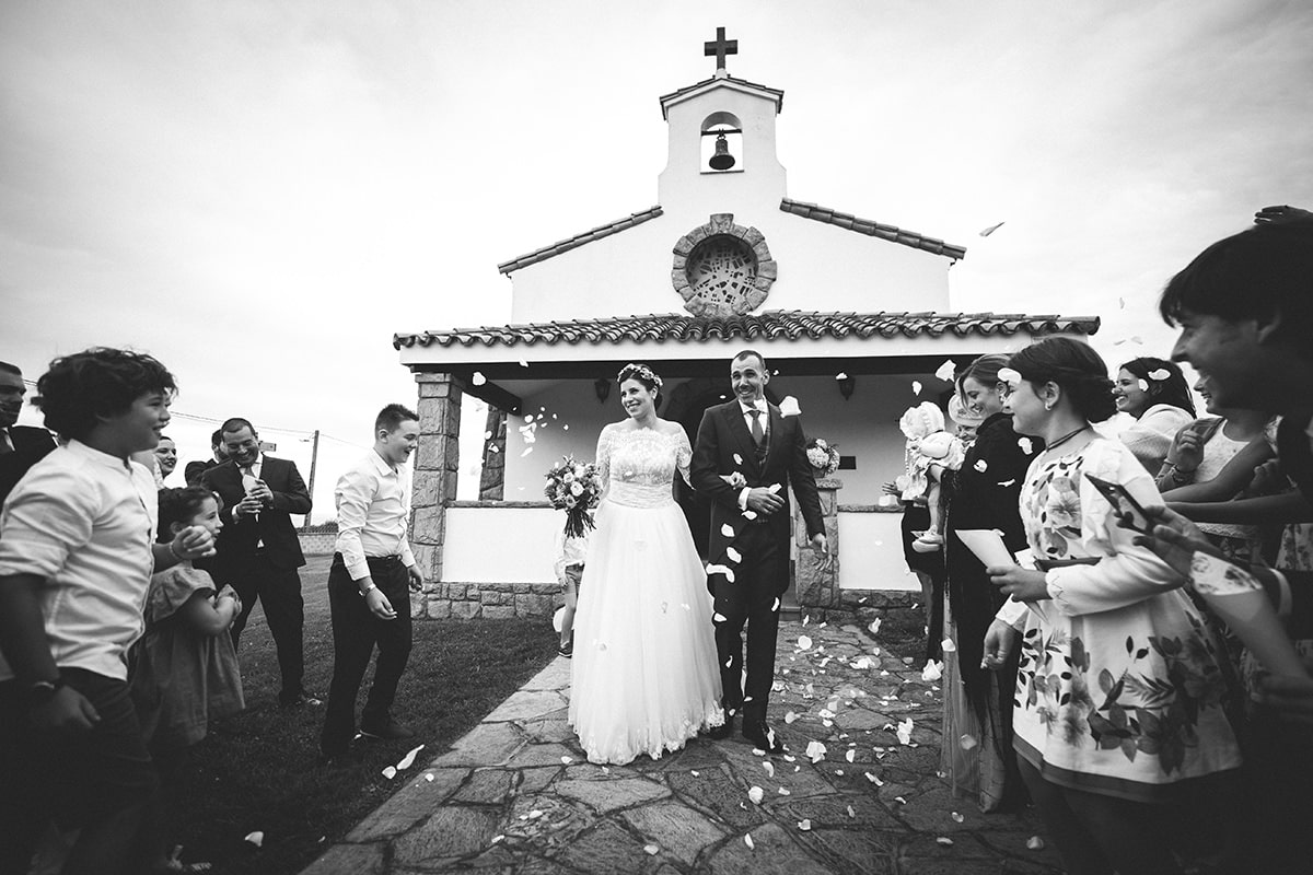 Boda en La Virgen de la Providencia y banquete en La Salgar de Gijón 63