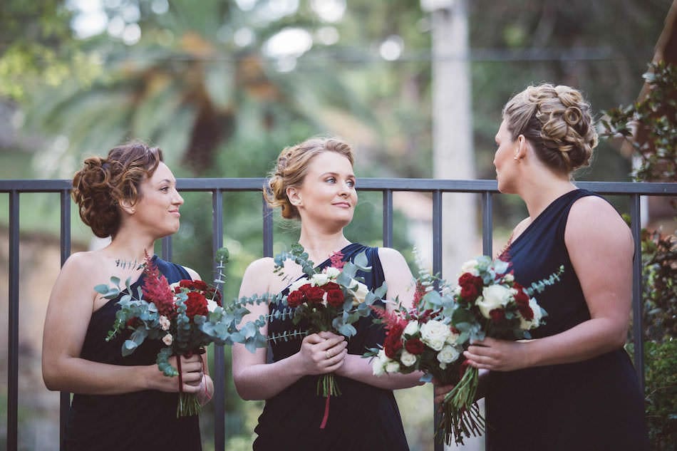 Damas de honor boda asturiana