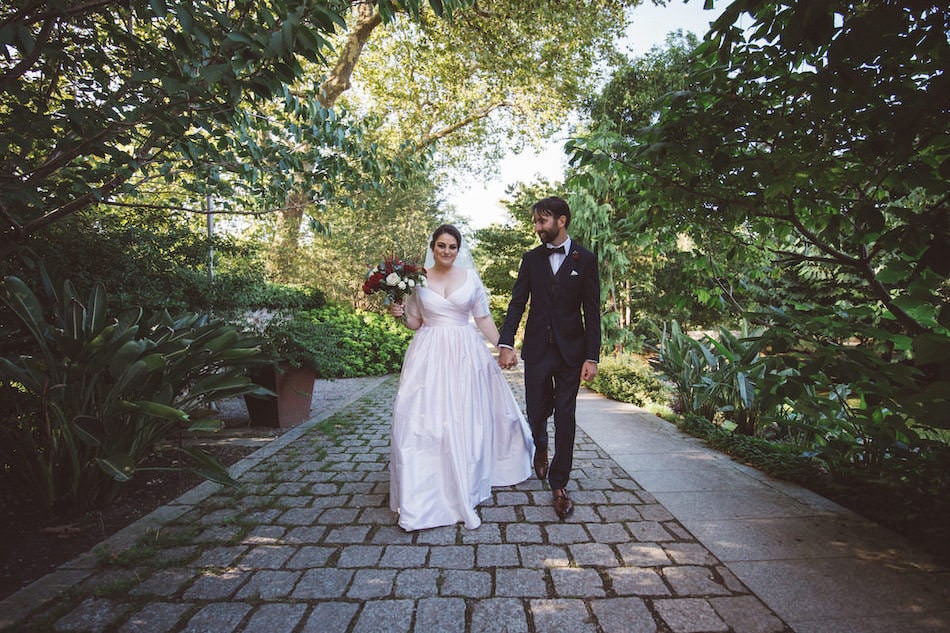 Reportaje novios en jardín botánico en Gijón - Arturo Solis Fotografo