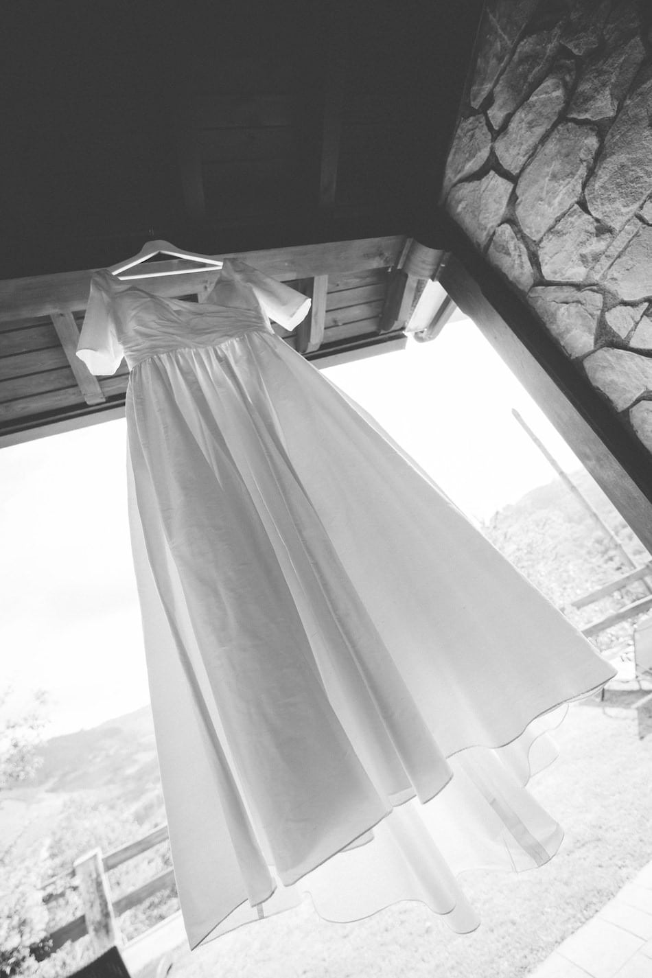 Detalle vestido Novia Llagar Gijon